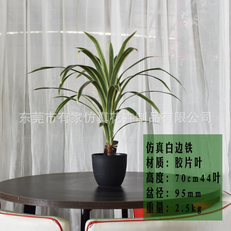 Decoración suave para árbol de hierro de sangre de dragón artificial Nórdico madera brasileña falsa decoración de maceta artificial planta tropical paisaje paisajismo