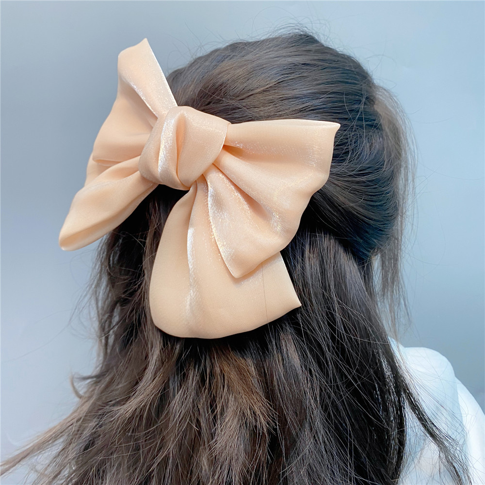 Organza Bow Sweet Hairpin display picture 19