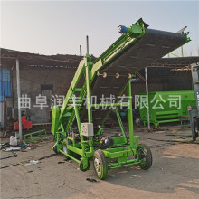 内蒙古高空牧草取料机 奶牛场养殖切草机 滚石扒齿式牧草取料机
