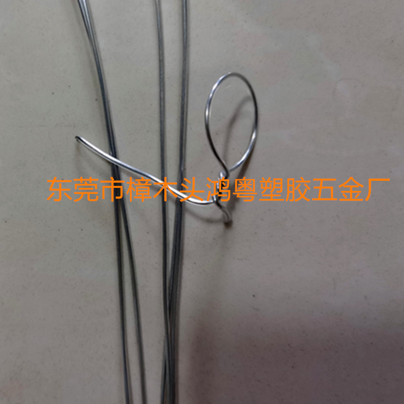 供应包胶扎线 包胶铁丝绑带 0.7*1.3M  圆形透明捆扎绳扎带厂