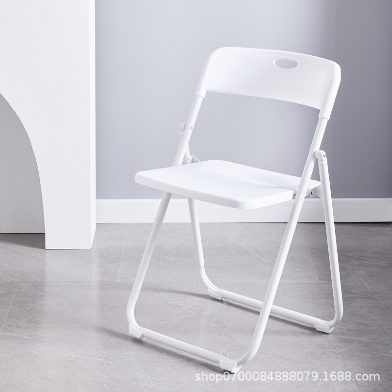 Silla plegable de plástico, oficina o exposición, moderna, venta directa de fábrica
