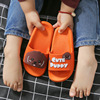 Summer cute children's slippers for early age, non-slip cartoon slide indoor for boys