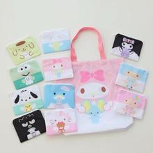 卡通可爱日系便携折叠购物袋子母环保袋学生单肩拎包超市购物包