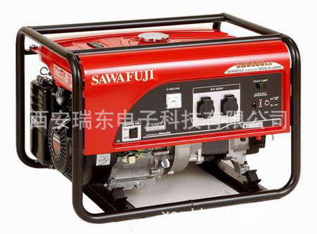 原装泽藤汽油发电机SH6500EX 泽藤发电机单相5KW