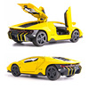 Warrior, alloy car, realistic car model, racing car, toy with light music, transport, jewelry, scale 1:32