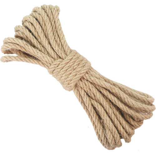 diy麻线绳装饰麻绳挂照片材料包装绳子网格编织粗细手工蛋糕挂绳