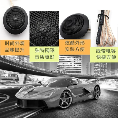 Car horn/tweeter treble speaker a