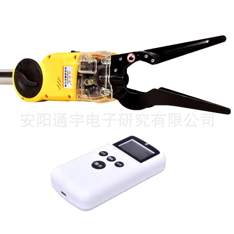 厂家定制全自动光缆附挂机遥控器 高空电缆捆扎机遥控器|ru