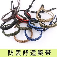 失手繩手工編織傘繩求生手鍊相機帶 防丟防摔相機繩 手腕帶