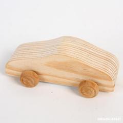 Preschool Handicraft DIY - Make Your Own Wooden Small Car, Colorful Airplane, Plain Colorable White Mold, Paintable White Model