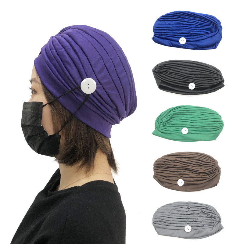 New Fashion Masks Anti-learning Hair Band Sports Fitness Hair Band Wholesale display picture 13