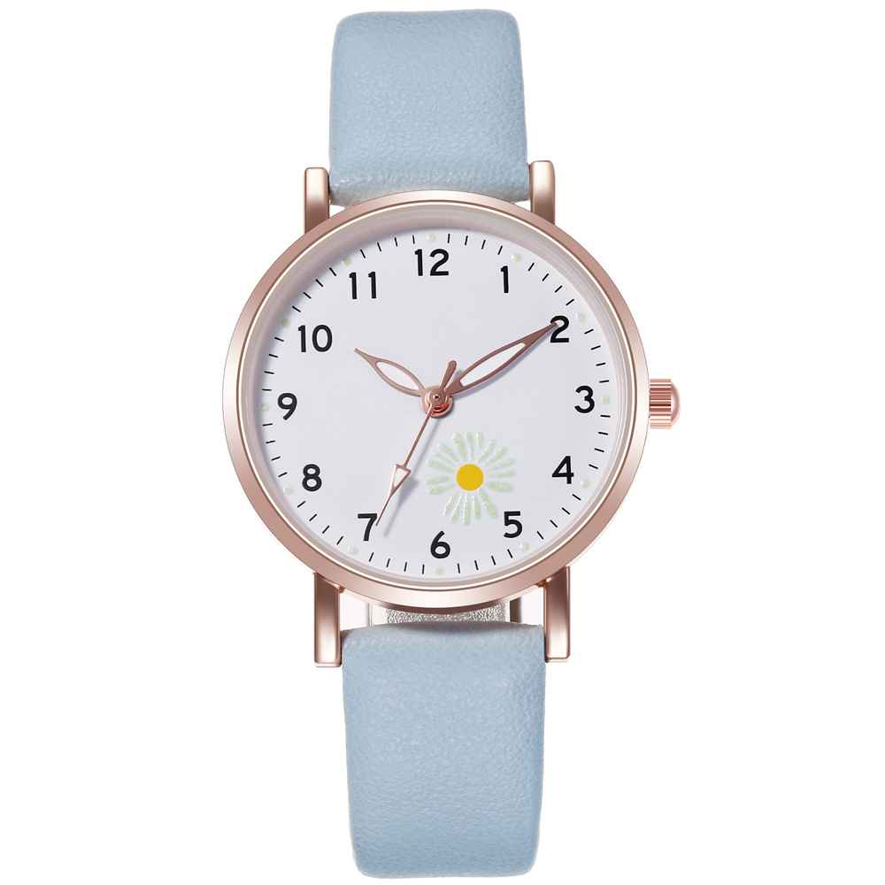 30g Weight Ordinary Glass Mirror Material Imitation Leather Strap Material Watch Classification Pointer Display Type Buckle Buckle Style Round Dial Shape Daily Occasion Quartz Movement Solid Color Pattern Women's Gender Simple Style Style Simple Style Solid Color Buckle Quartz Women's Watches 15