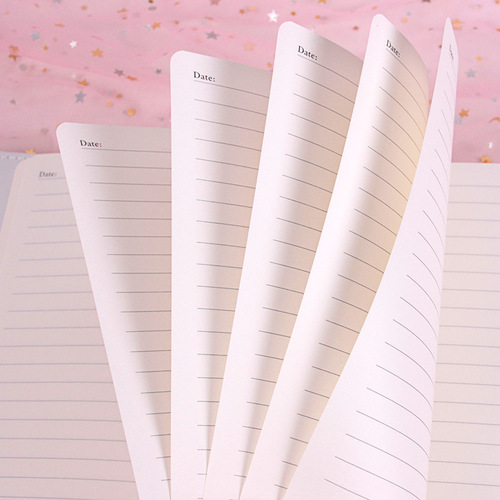 Password book creative cartoon cute girl diary notebook cover simple with lock handnotebook thick student