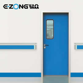 医院病房办公室彩钢板钢质门 化妆品药品无尘车间门 实验室气密门