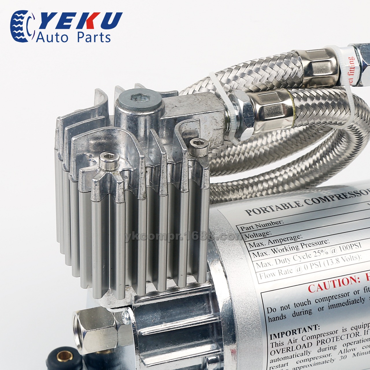 12V150psi车载气泵汽车改装小型空压机气泵