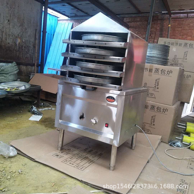 批发商用小型燃气电热凉皮机抽屉式多层凉皮蒸箱不锈钢蒸米皮机
