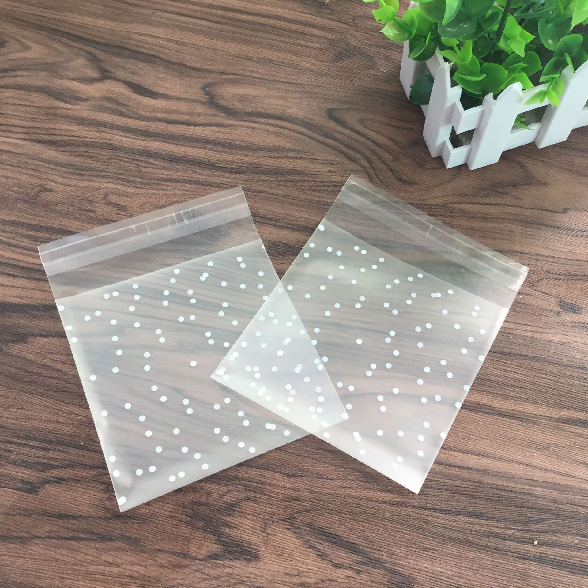 Cute Style Cute Plant Plastic Gift Bags