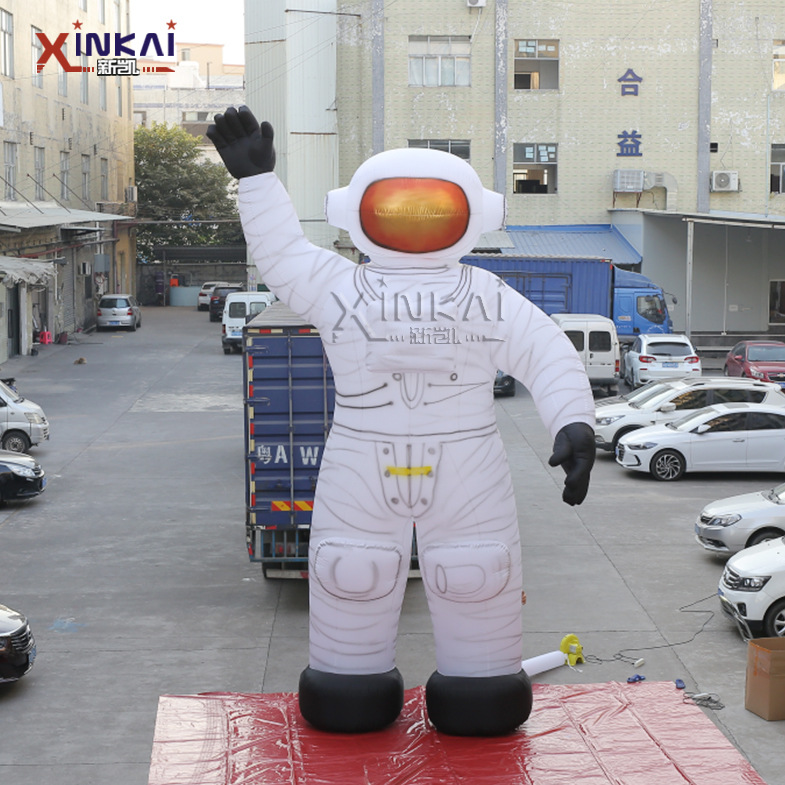 工厂定制 户外广告展览充气宇航员 宣传卡通气模 仿真卡通航天员