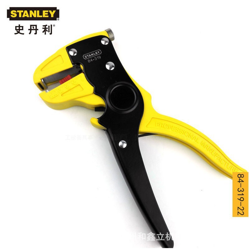 STANLEY/史丹利0.2-6mm剥线钳6.5寸84-319-22鹰嘴万用剥线钳
