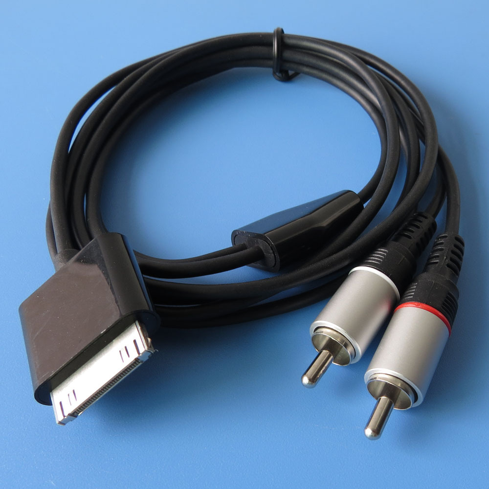 适用于IPOD 30pin转2RCA 音频线 1.5米长