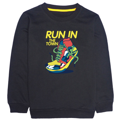 men and women CUHK Autumn Children's clothing T-shirts Pullover Terry personality children Sweater Autumn and winter