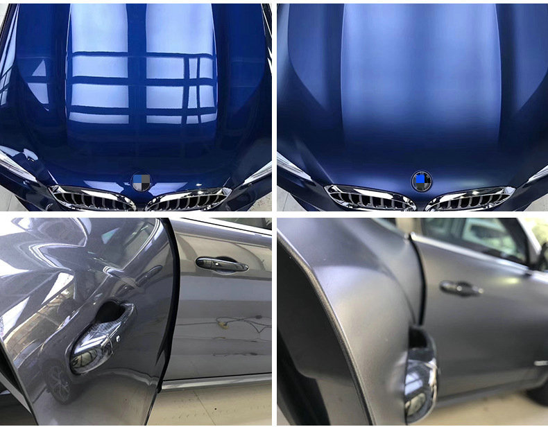 Car invisible car coat frosted matte TPU paint transparent protective film scratch-proof baking-free TPH car body film