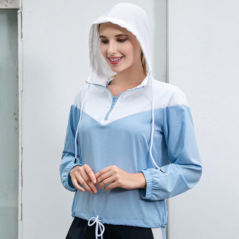 new autumn and winter yoga sports long-sleeved jacket nihaostyle clothing wholesale NSCXM70493