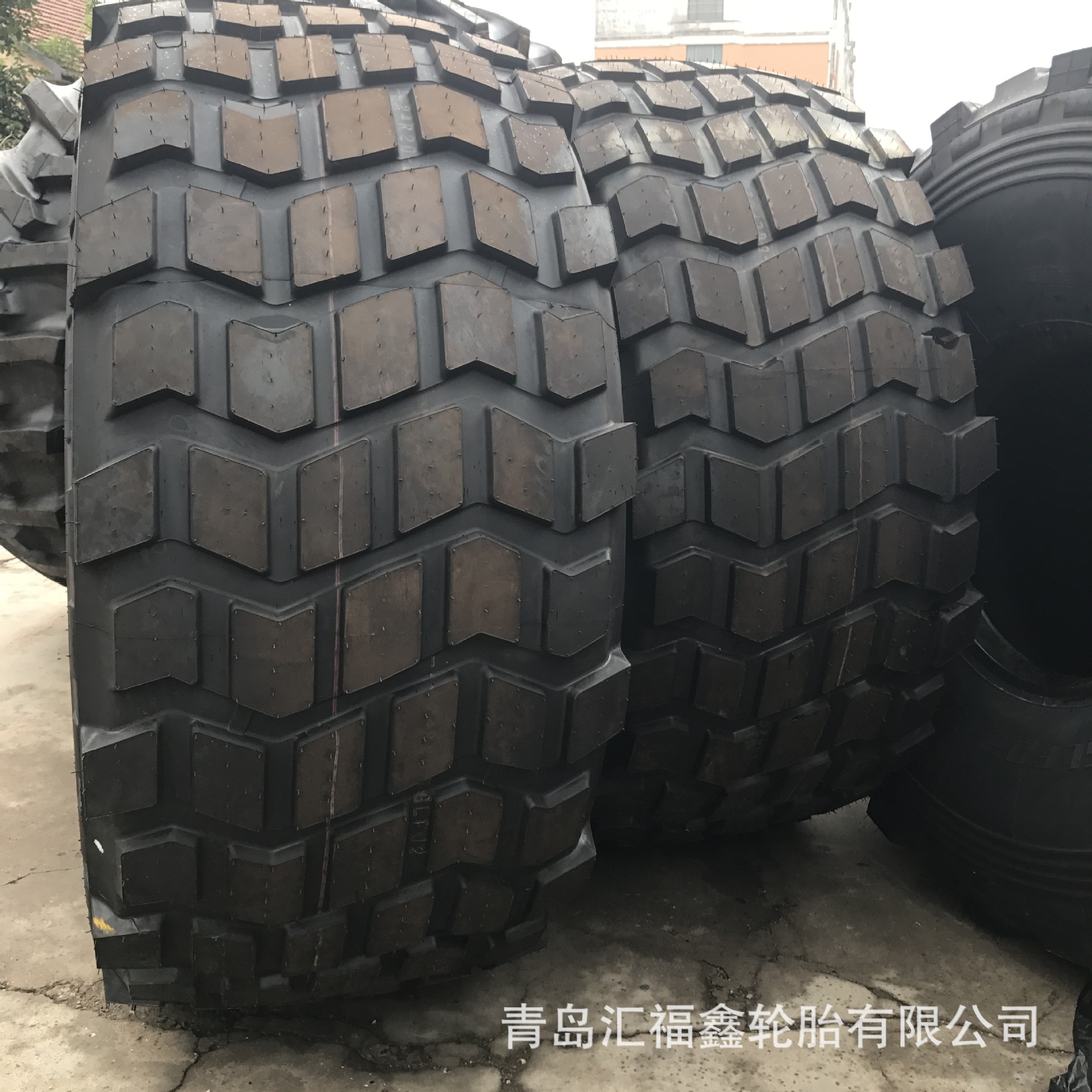 销售汇福鑫ADVANCE工程机械轮胎24R20.5沙漠花纹钢丝工程胎可出口