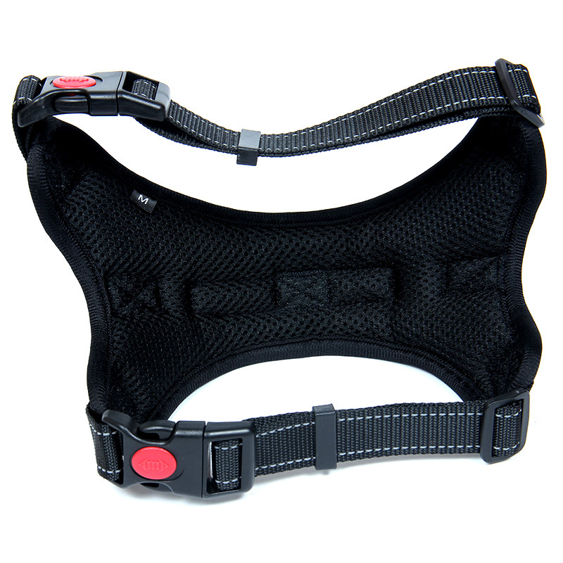 Perro correa de pecho Cadena de perro grande y mediano perro mascota chaleco cuerda de tracción golden retriever en stock al por mayor