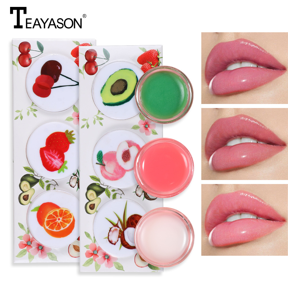 l Lip Care 6 Colors Fruit Flavor Moistur...