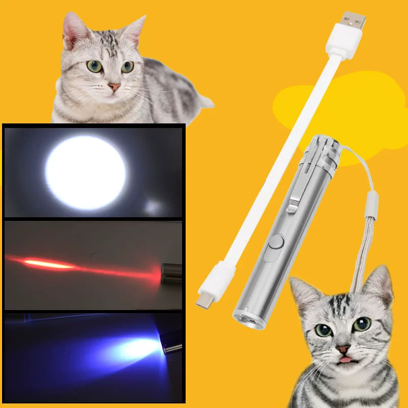 Игрушка с лазером, фонарик, Amazon, кот, принт, питомец