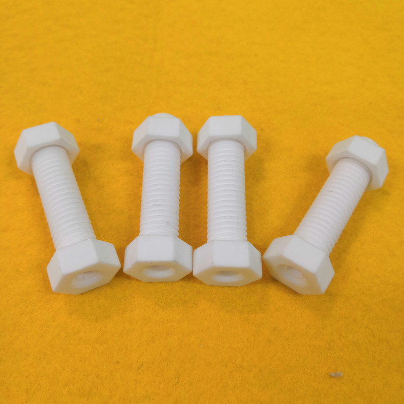 可定制 陶瓷固定螺丝 99%氧化铝螺母螺帽