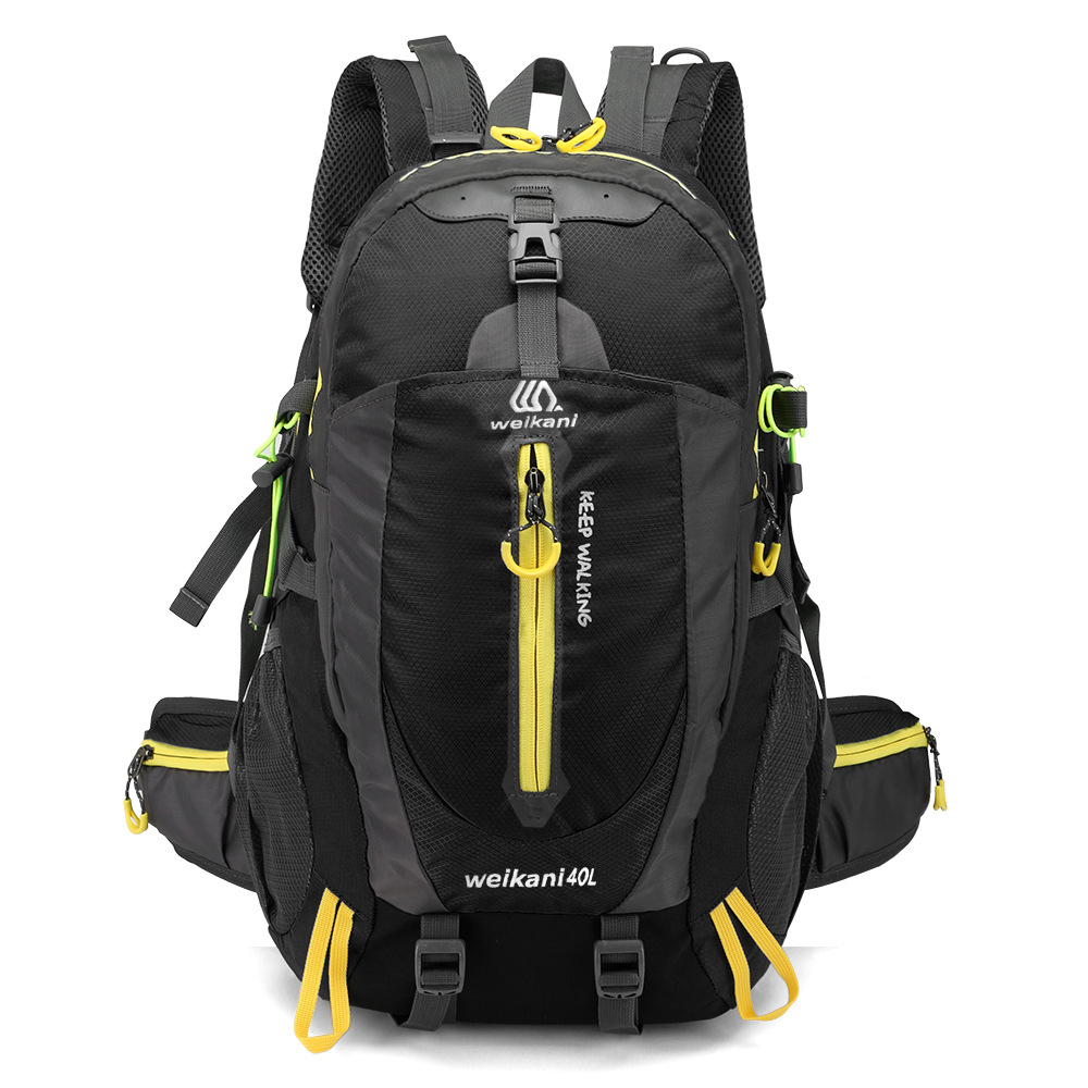 新品户外运动背包40L登山包徒步露营包 旅游双肩包|ru