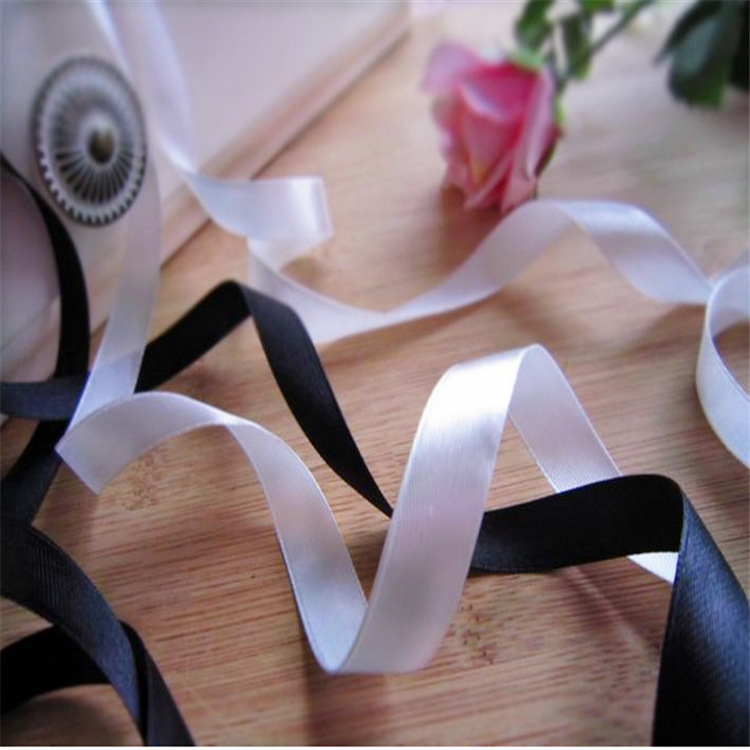 三顶涤纶带香槟金婚庆丝带礼品包装织带彩带双面涤纶带现货