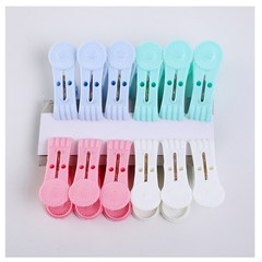 8 small plastic clips, high-quality plastic clips, small size clothes clips, drying clips, pants clips, strong towel clips, wholesale two for one