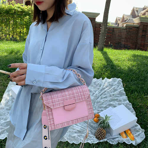 Summer new small bag 2020 popular new trendy Korean version versatile ins crossbody bag fashion internet celebrity ladies bag