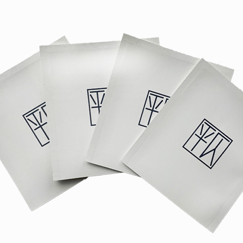 白牛皮纸开窗三角包花茶内袋镀铝密封自立袋茶叶小包装袋凹印彩印