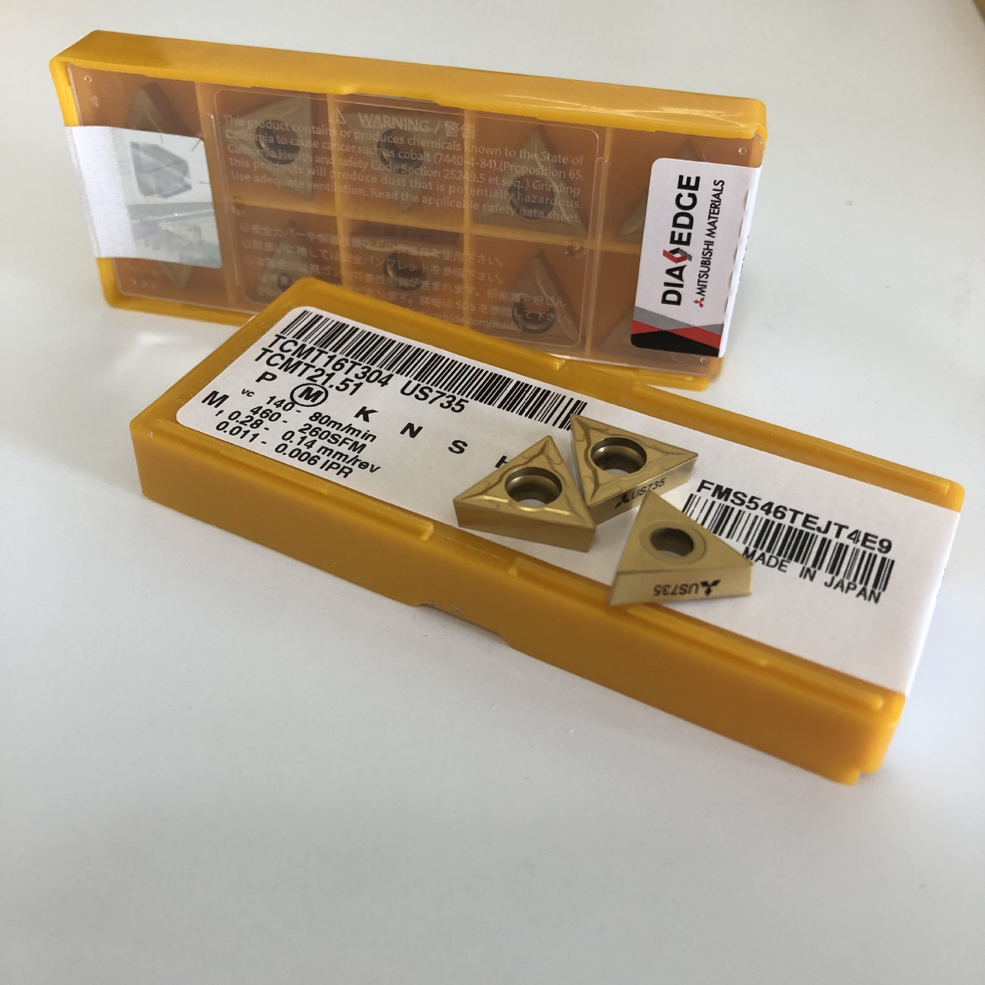 日本三菱  数控刀片TCMT16T304/TCMT16T308 US735现货