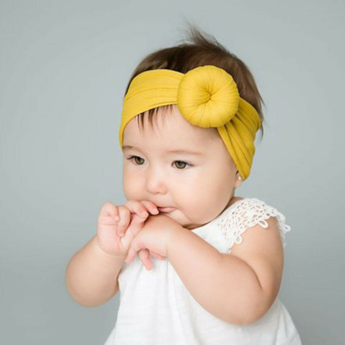 New baby girl hair accessories donut soft children's accessories cute princess hairband cross-border manufacturer wholesale