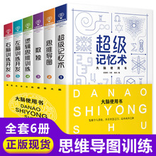 大脑使用书6册记忆术逻辑思维左脑右脑开发今日头条一件代发