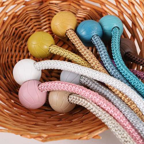 Custom Cartoon Ball Curtain Magnetic Buckles | Simple Home Magnetic Tie Straps | Versatile Decorative Magnetic Clips