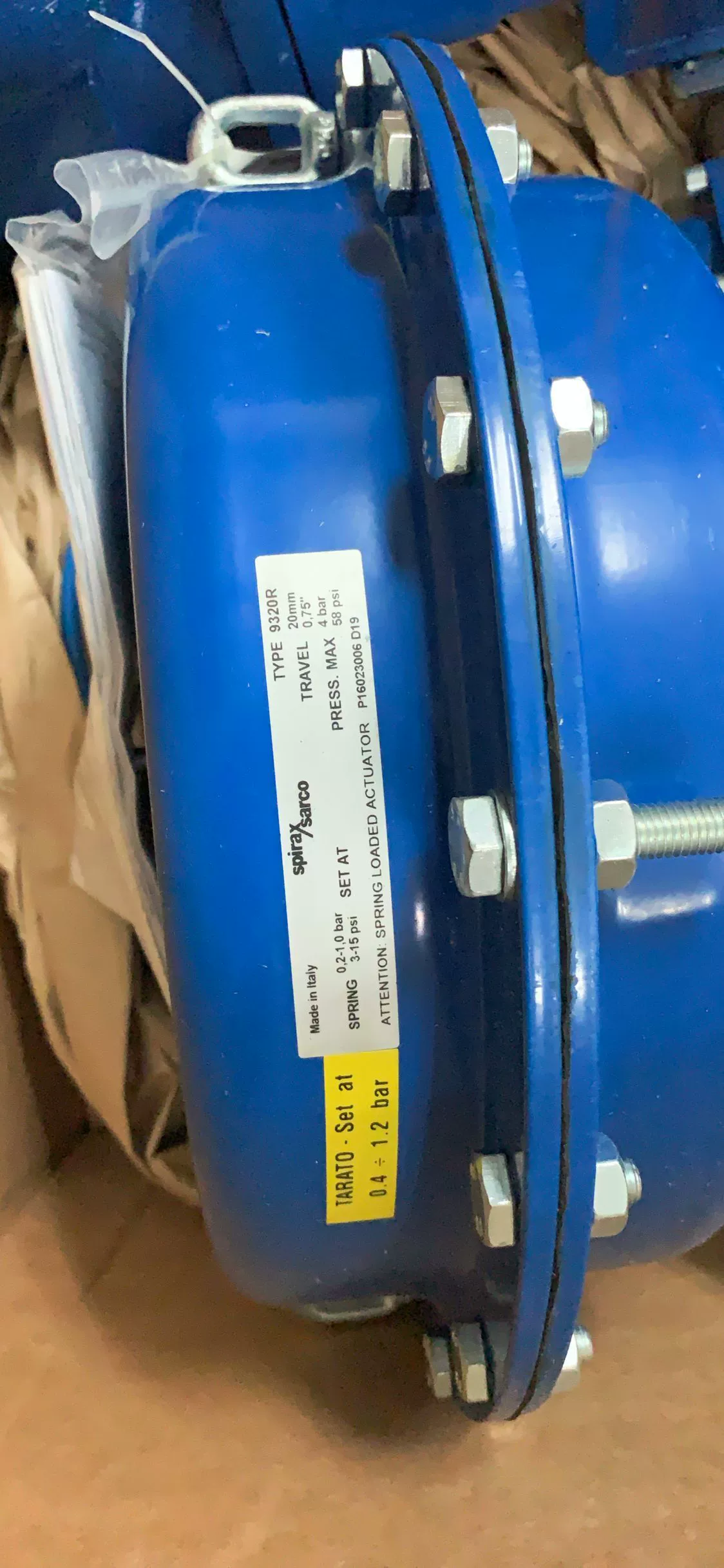 SPIRAX SARCO пневматический клапан трансмиссии 9320R для цифровой печатной машины