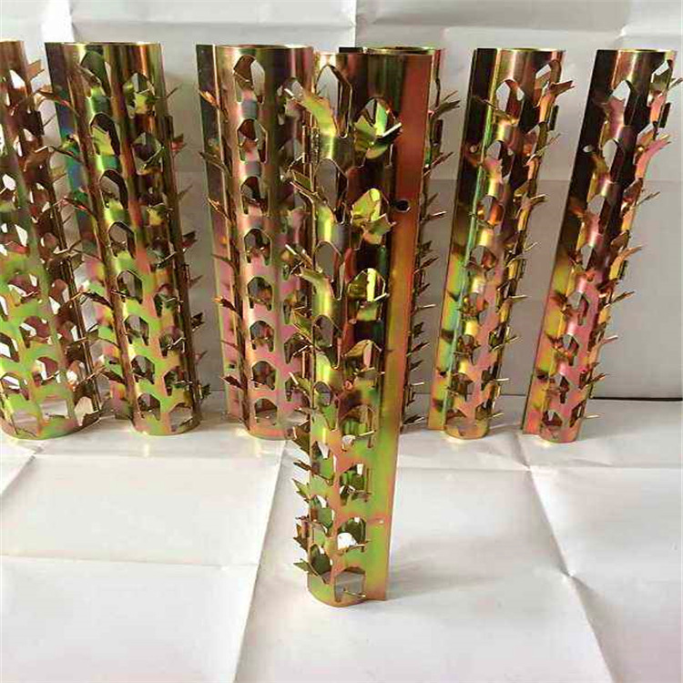 厂家供应居民区管道防爬刺 全包围管道防爬刺 直径25防爬刺现货