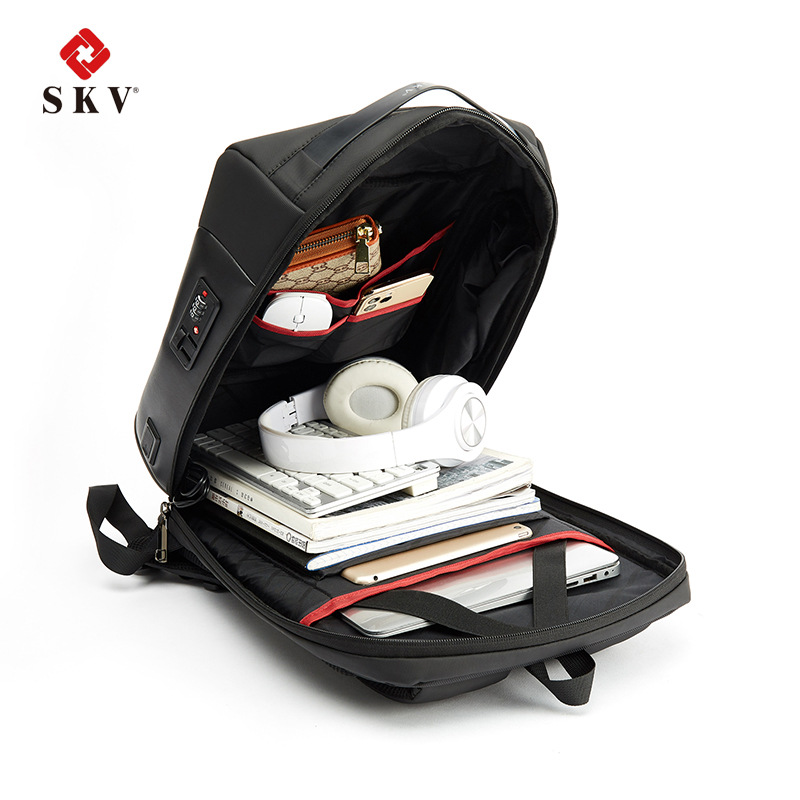 2022新款双肩包男大容量背包笔记本电脑包商务休闲多功能双肩背包