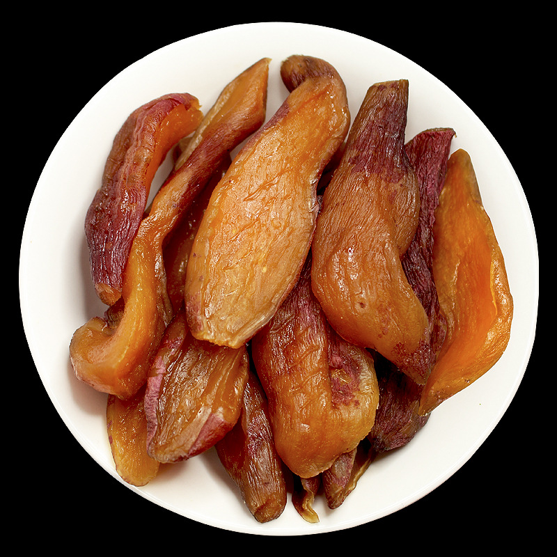 Small sweet potatoes with skin, 500g, homemade small sweet potato chips, steamed sweet potato chips, factory wholesale and distribution