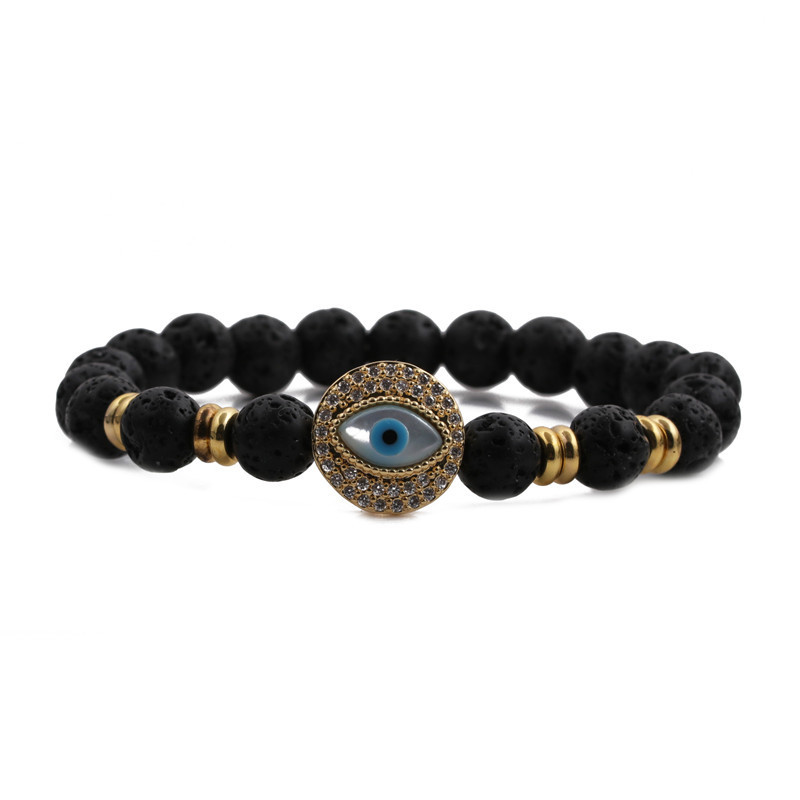 Moda Nueva Pulsera Con Cuentas Skull Demon Eyes display picture 5