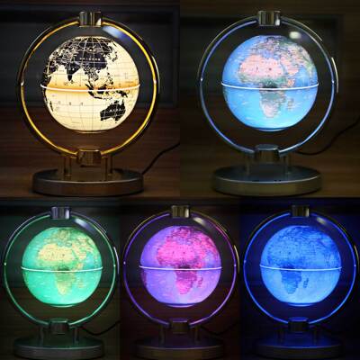 Maglev globe 6 inch Bluetooth Speaker Luminous rotation IPL constellation originality birthday gift