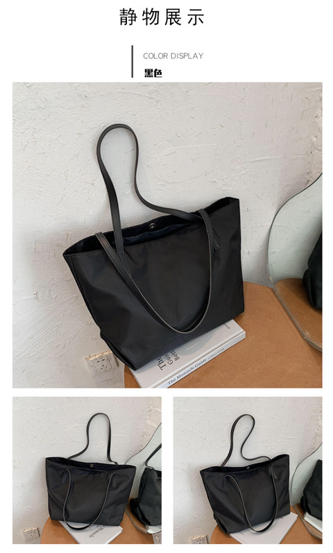 Simple Large Capacity One-shoulder Tote Bag display picture 65