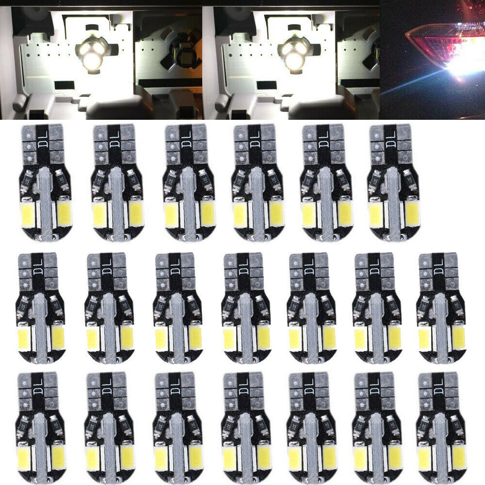 Bombilla LED para automóviles t10 w5w 5730 8SMD lámpara de ancho lámpara de licencia lámpara de lectura bombilla LED para automóviles