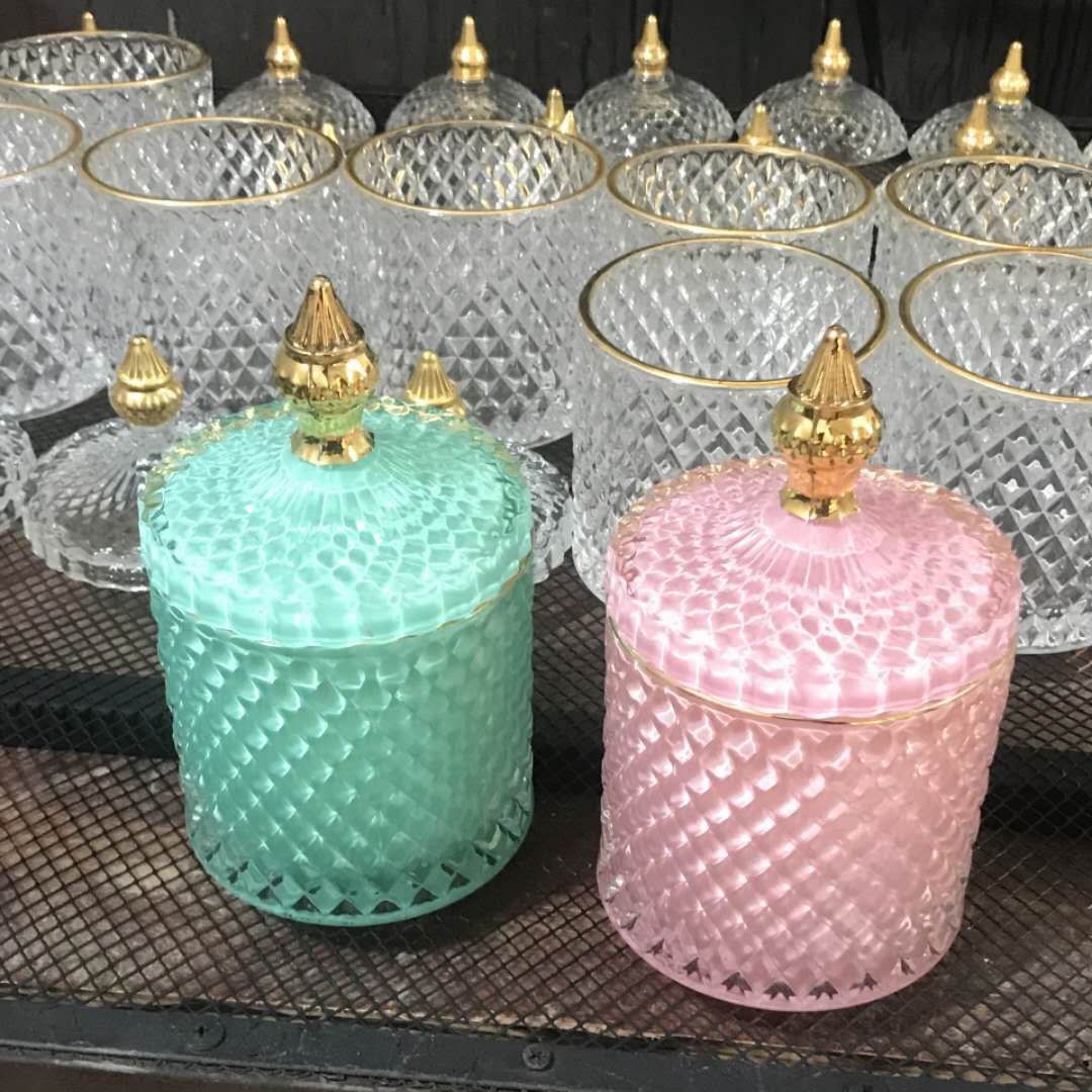 Glass candle